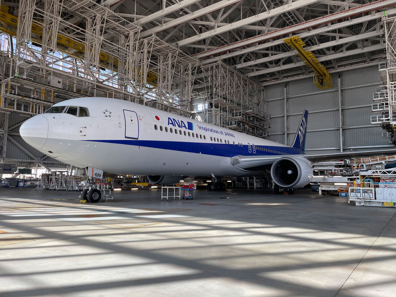 ANA機體工廠見學