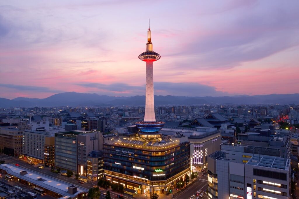 京都塔夜景