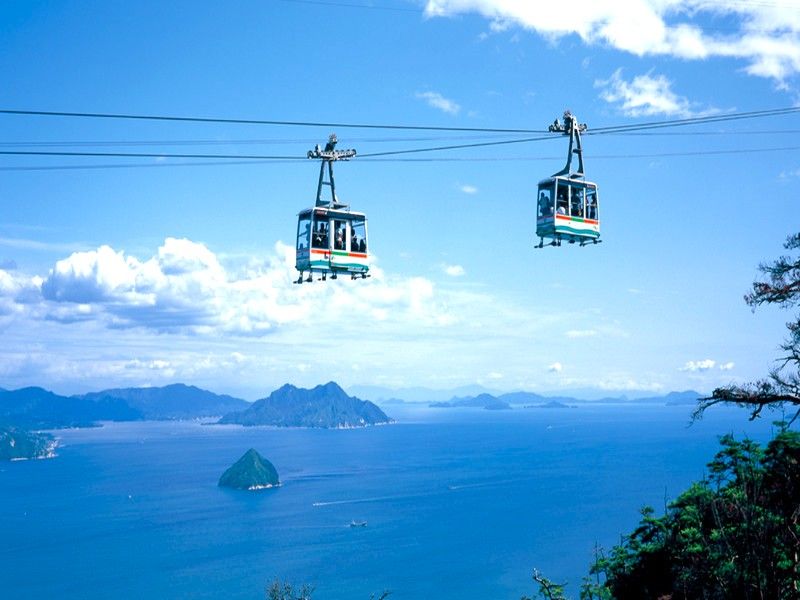 日本三景~宮島纜車

