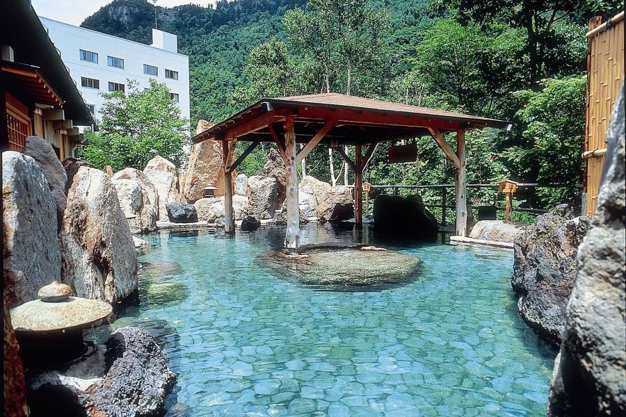 層雲峽溫泉
