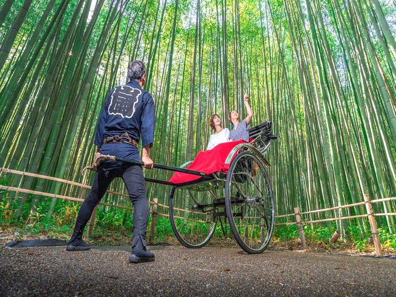 嵐山人力車