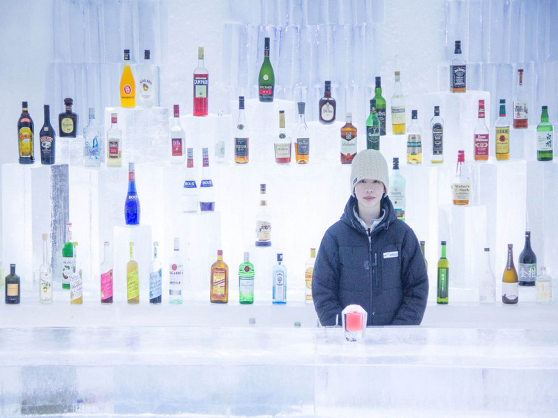 然別湖冰之酒吧