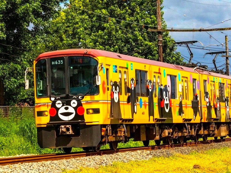熊本熊彩繪列車