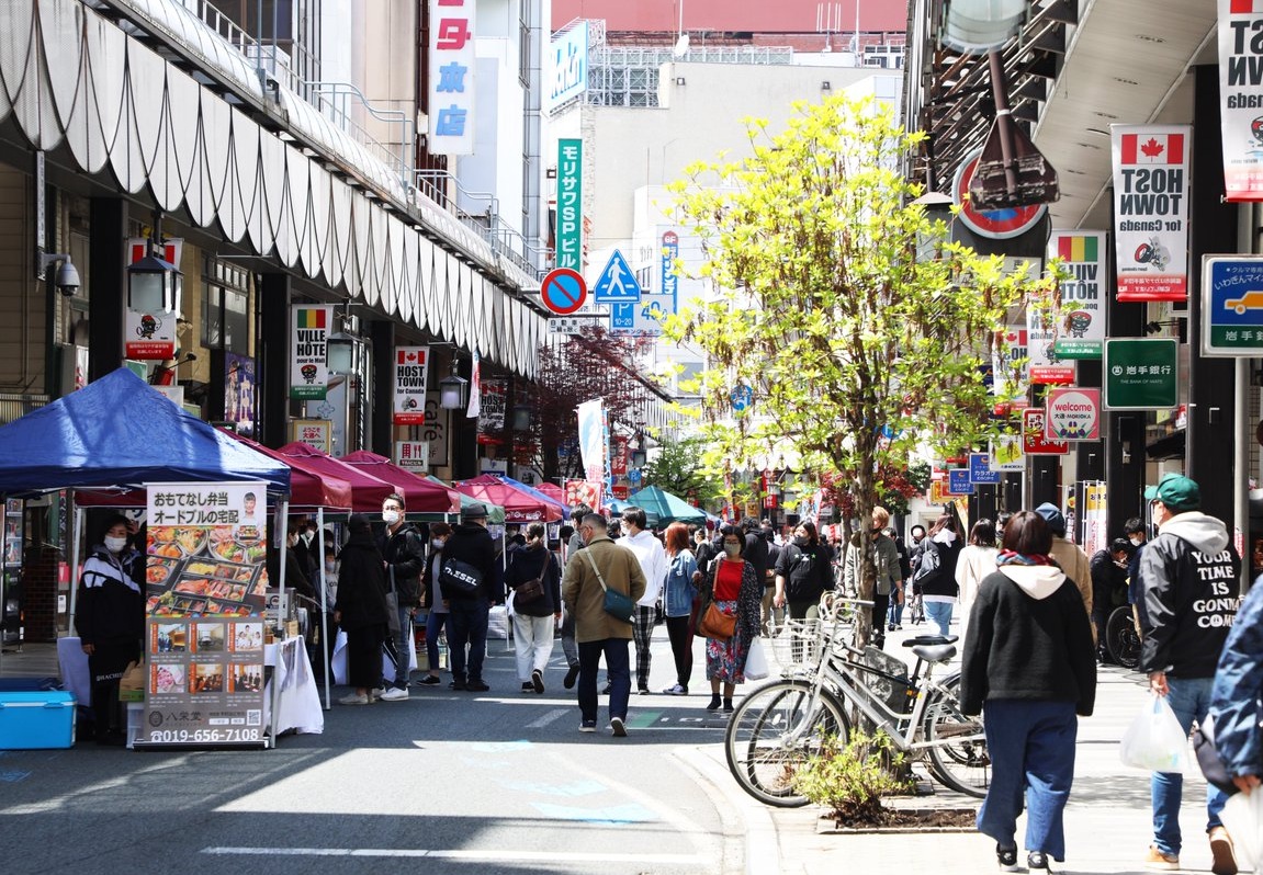 盛岡大通商店街