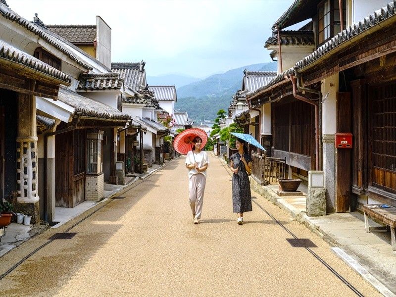 美馬脇町卯建老街