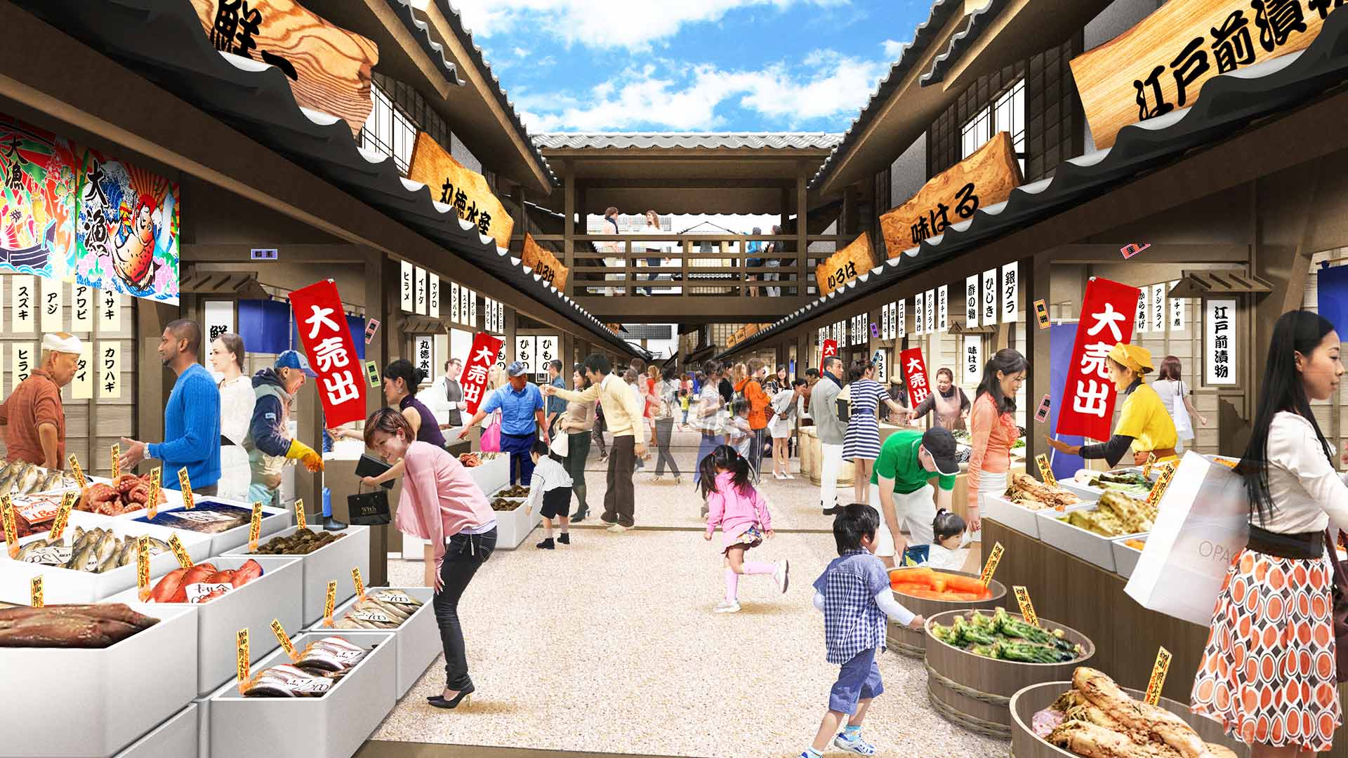 豐洲市場~千客萬來