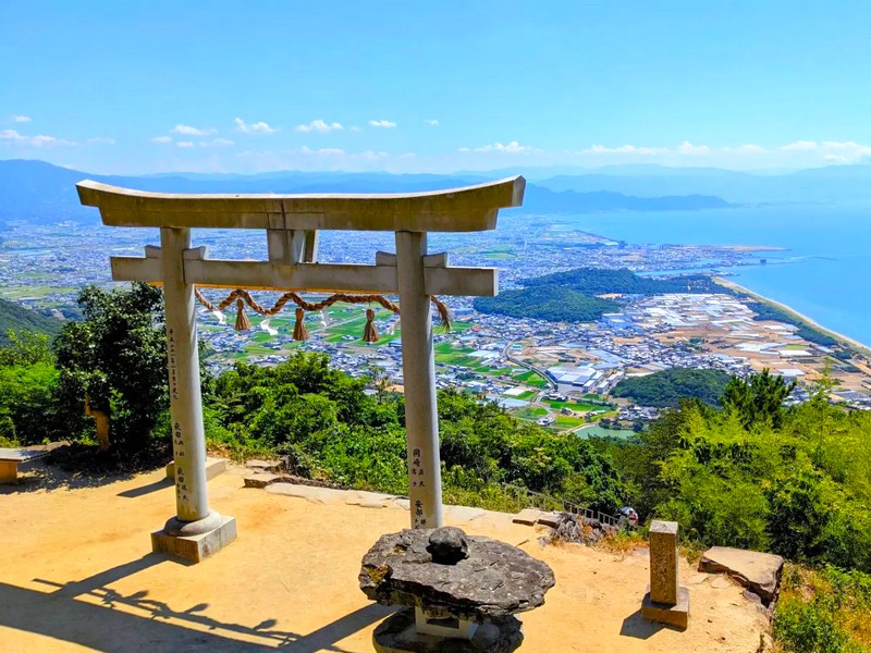 高屋神社~天空鳥居